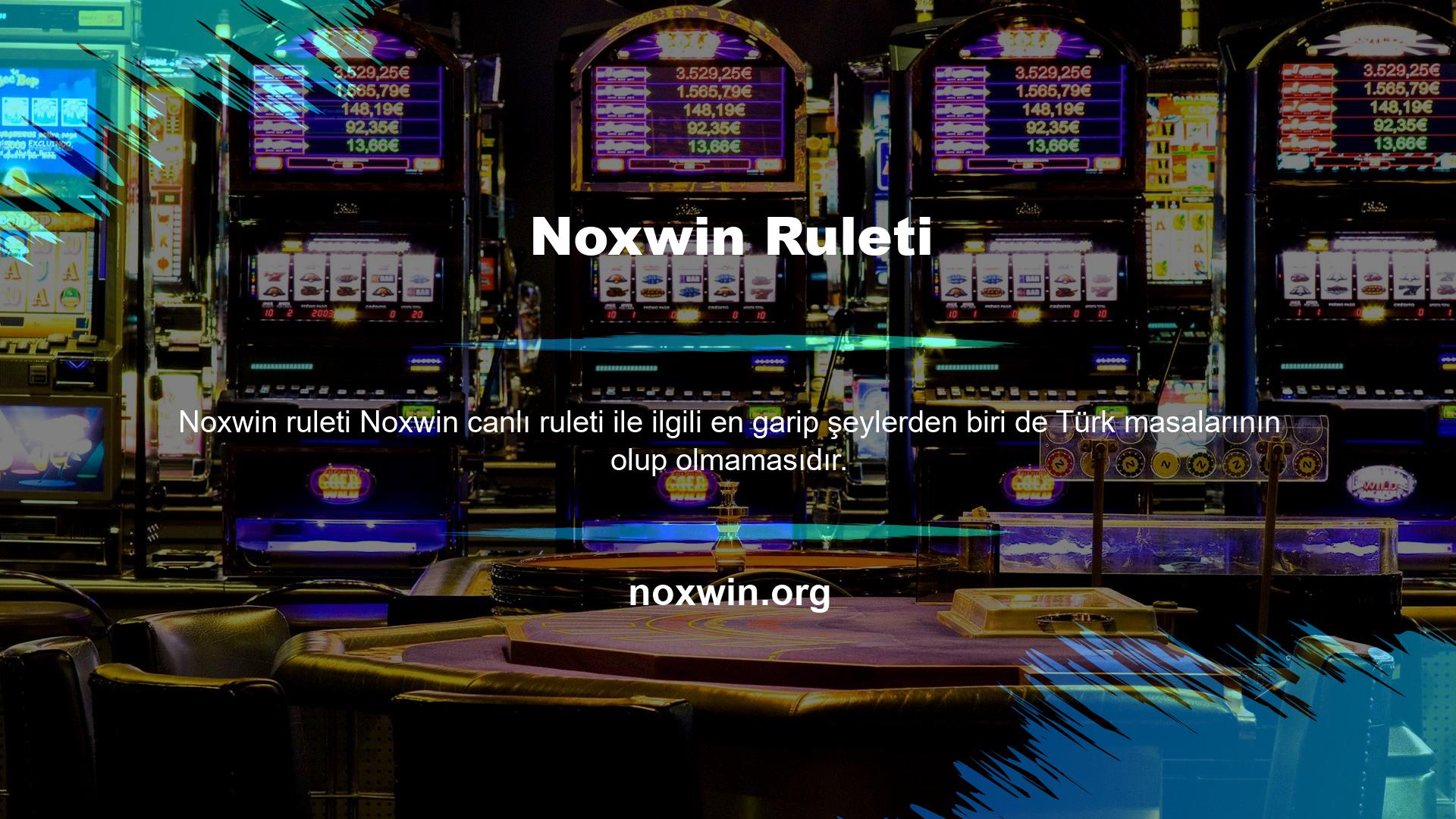 Noxwin ana sayfasından Canlı Casino menüsüne girdiğinizde karşınıza masalar listelenecektir